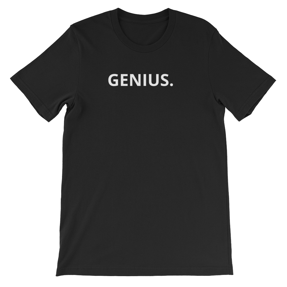 Image of Genius. Tee