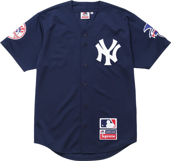 Yankees cheap navy jersey