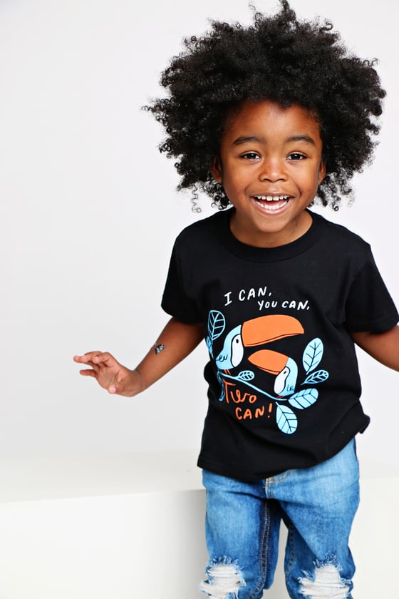 Image of TWO CAN! kids' tee