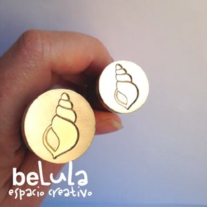 Image of Sello de lacre: caracola de mar