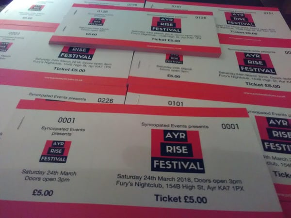 Image of Ayr Rise Festival Ticket