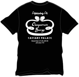 Image of Paul Shaffer and The Shaf-Shifters Mens Silver & Glitter T-Shirt