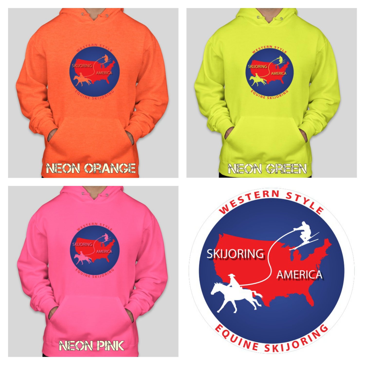 Image of SJA Hoodie NEON