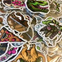 5 Pack of Mini Stickers