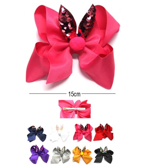 Image of Assorted Color Hair Bows