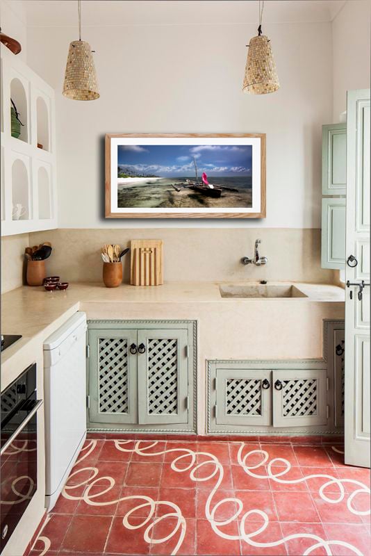 Image of Wood Frame with Passe-partout