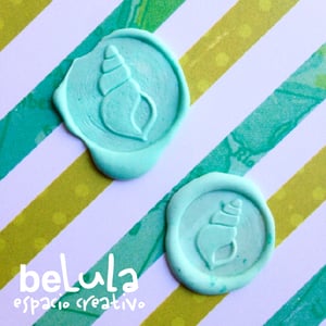 Image of Sello de lacre: caracola de mar