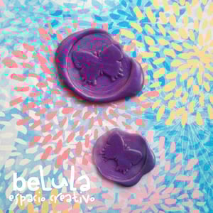 Image of Sello de lacre: mariposa