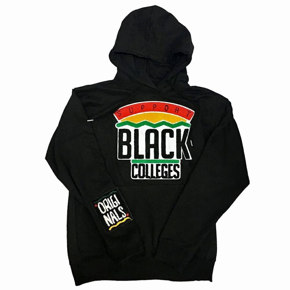 Image of BK - Originals - Black Support Black Colleges Hoodie