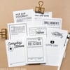 Recorded Journaling Cards No.7 (Digital)