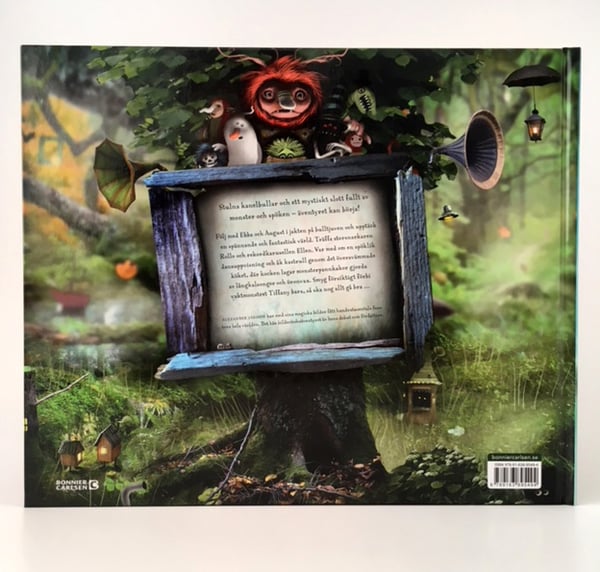 Childrens book - "Monster, spöken och kanelbullar" by Alexander Jansson - Alexander Jansson Shop
