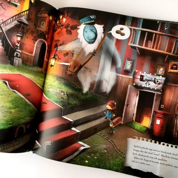 Childrens book - "Monster, spöken och kanelbullar" by Alexander Jansson - Alexander Jansson Shop