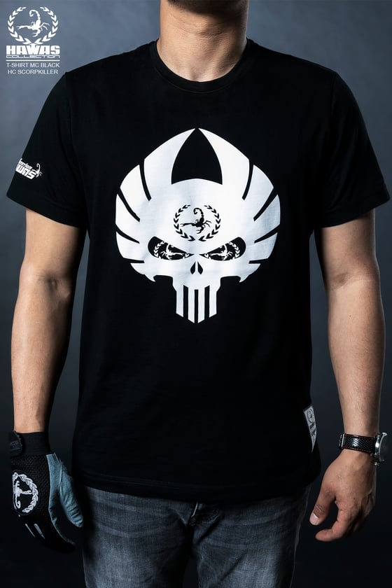 Image of T-SHIRT NOIR HC SCORPKILLER 