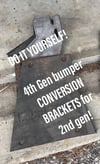 D-I-Y CONVERSION BRACKETS FOR 2nd gen!