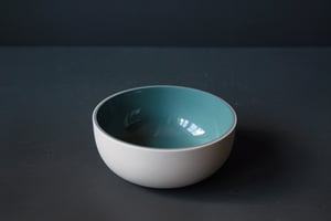 Image of Medium shallow glazed vessel