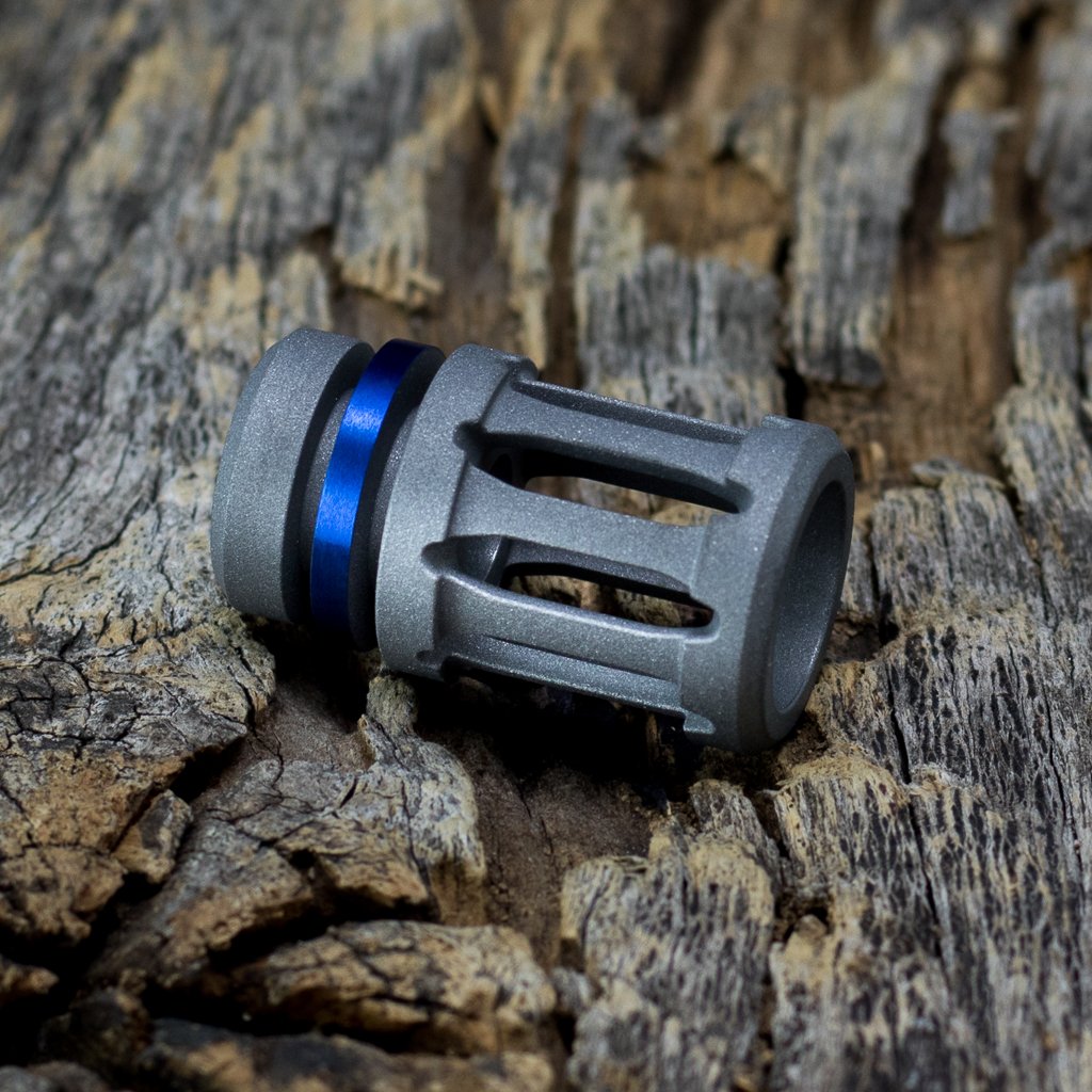 Image of A2 Muzzle Brake Bead - Thin Blue Line