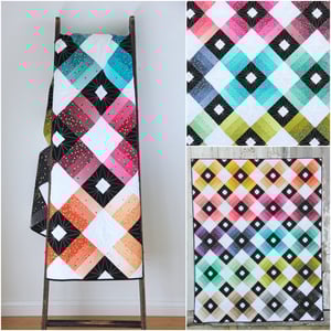 Image of Ombre Lattice Quilt PDF
