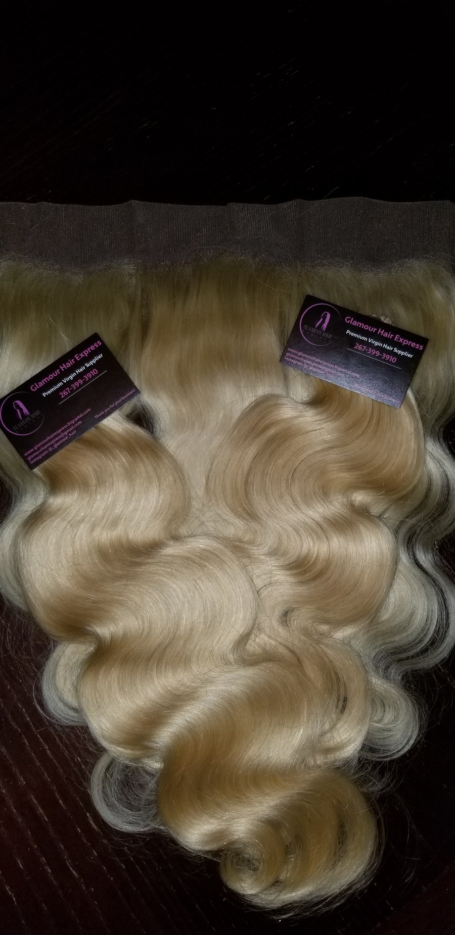 Image of 613 Blonde Lace Frontal (13"x4")