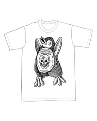 Image 1 of Skull Penguin T-shirt (A2)**FREE SHIPPING**