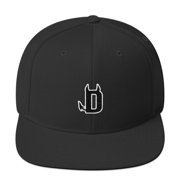 Image of DAVILLE LOGO - SNAPBACK [BLACK]