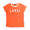 LANSI Vintage Female Staple Tee (Melange Orange)