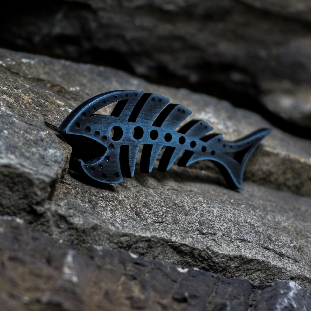 Image of Custom anodized DEADFISH #2