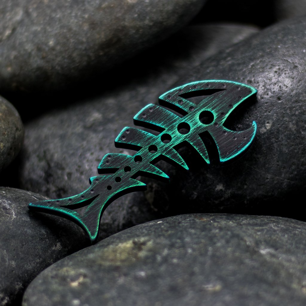 Image of Custom anodized DEADFISH #3