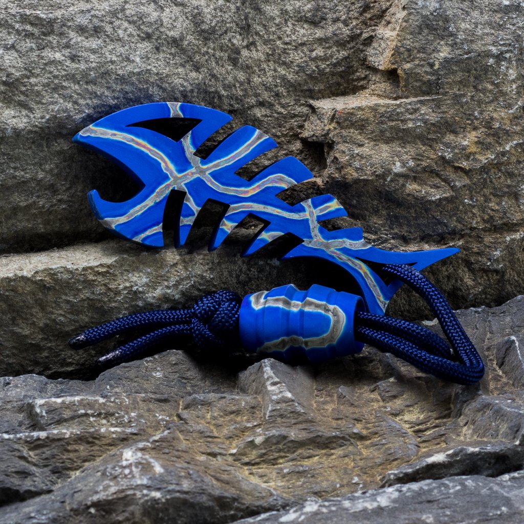 Image of Custom Anodized DEADFISH & Bead Combo #3