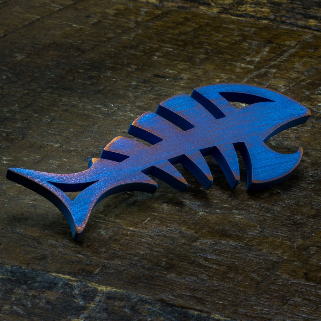 Image of Custom anodized DEADFISH #1