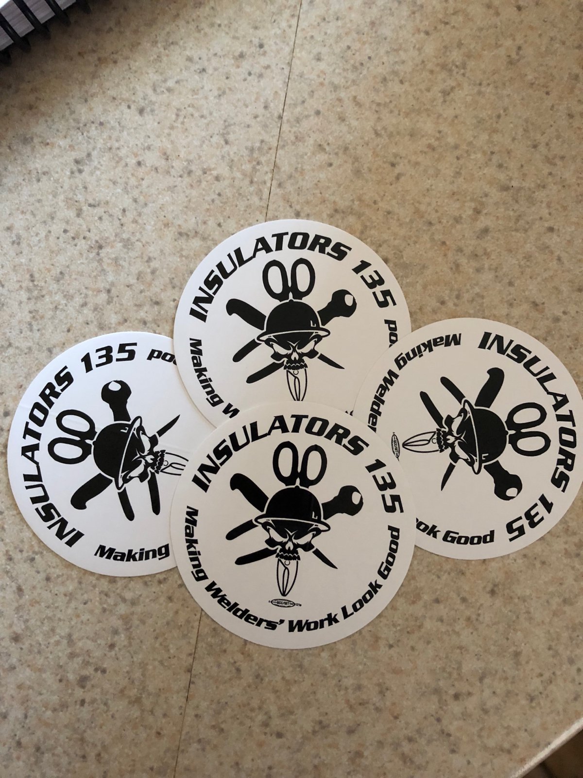 Image of Insulator Sticker “Making Welders Work Good”