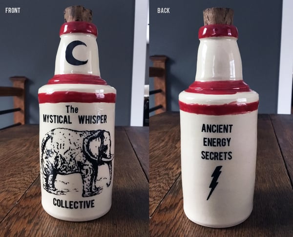 Image of Ceramic Bottle 12 - Mystical Whisper