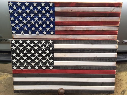 Image of Medium First Responder and Military Emblem