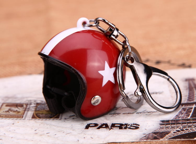 Image of Red Motorcycle Helmet