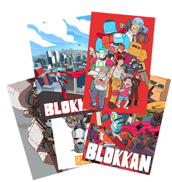 Image of Blokkan Post Cards
