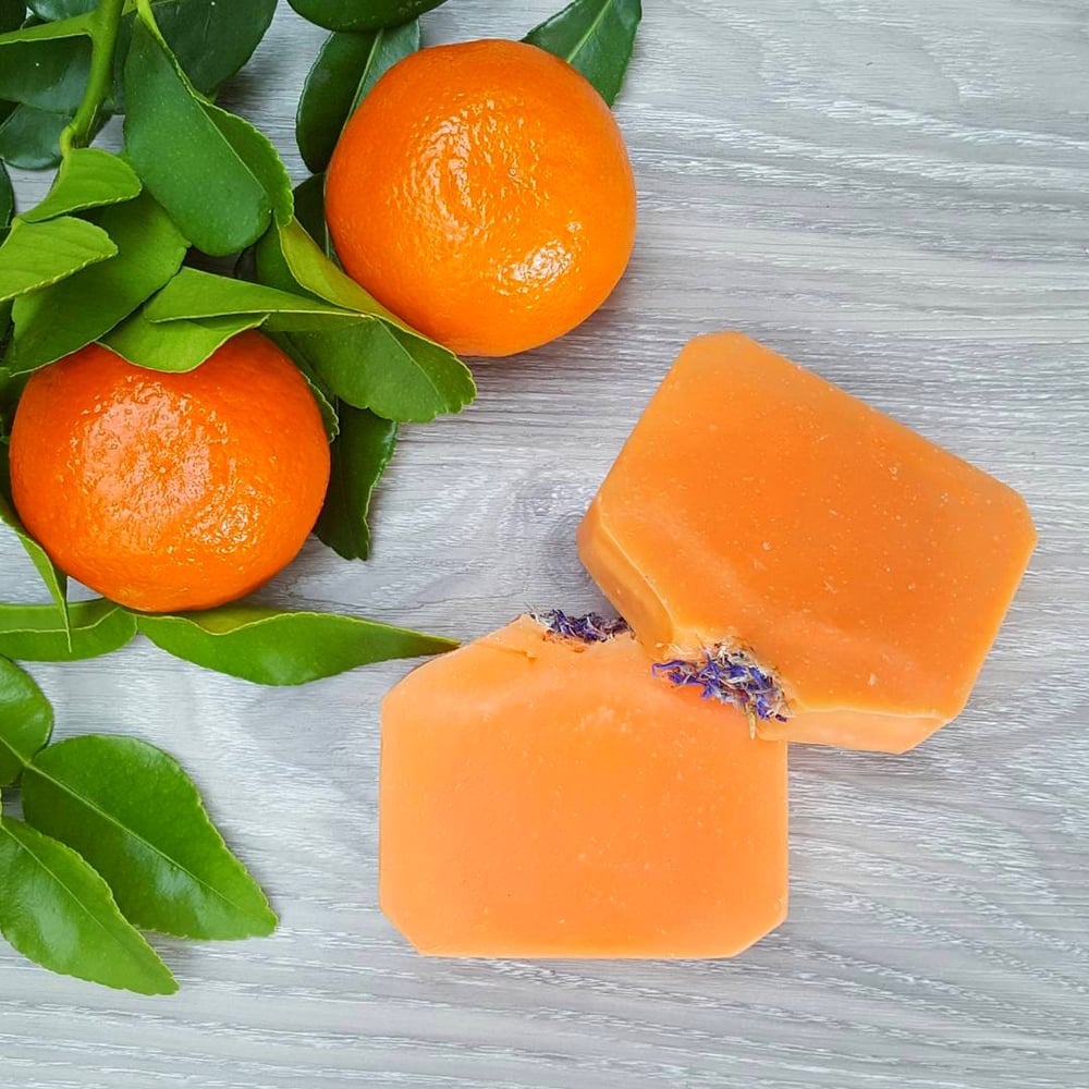 Image of Sweet Orange & Cornflower Artisan Soap