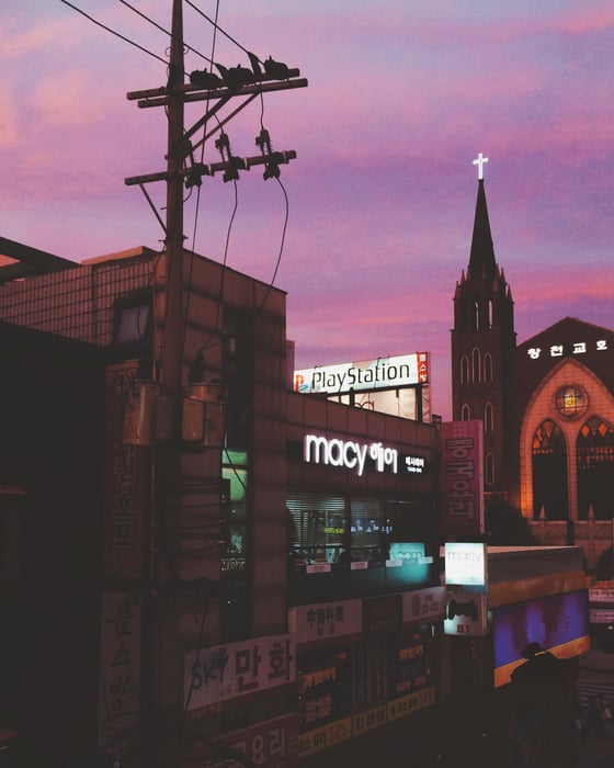 Image of Church of Playstation Sunset