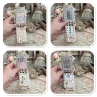 Image 5 of A Petite snippet sample french lace book in a tiny tin.