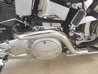 Image 2 of 1995-99-Harley-Davidson-FXST-FLST-Softail-True-Dual-Exhaust-Pipe-W-36-Fishtails  1995-99-Harley-Dav