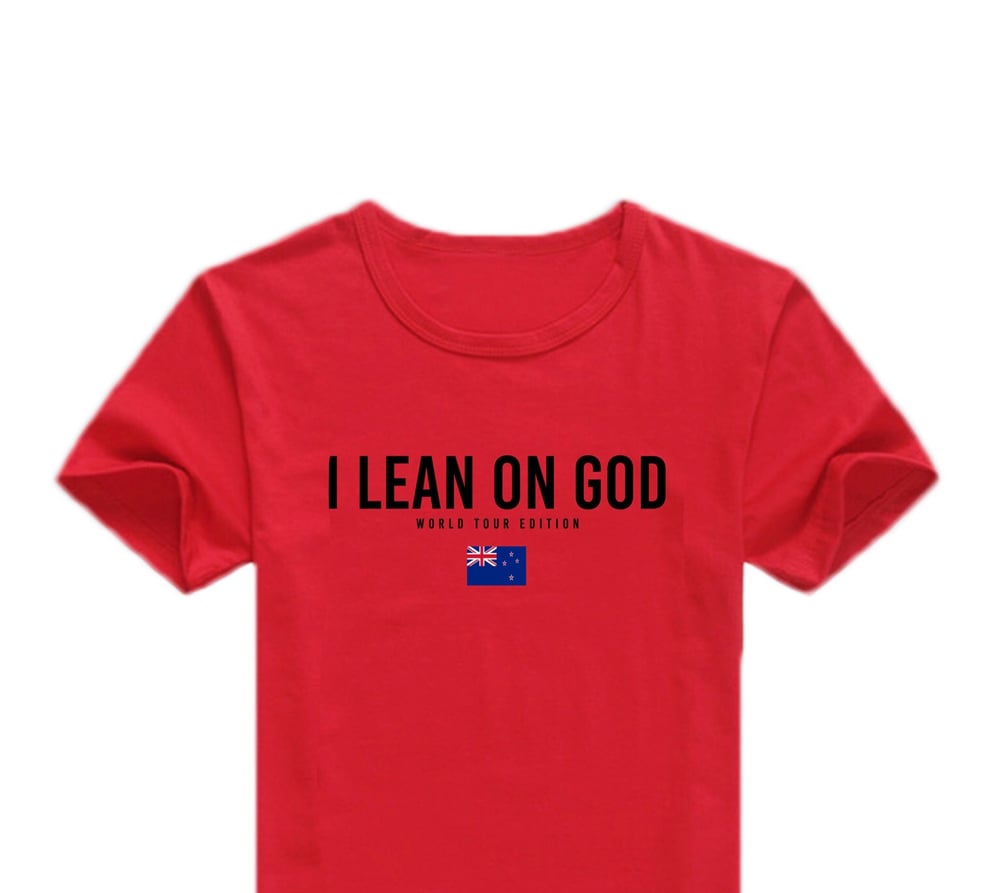 Image of I Lean on God - World Tour Edition (Red)