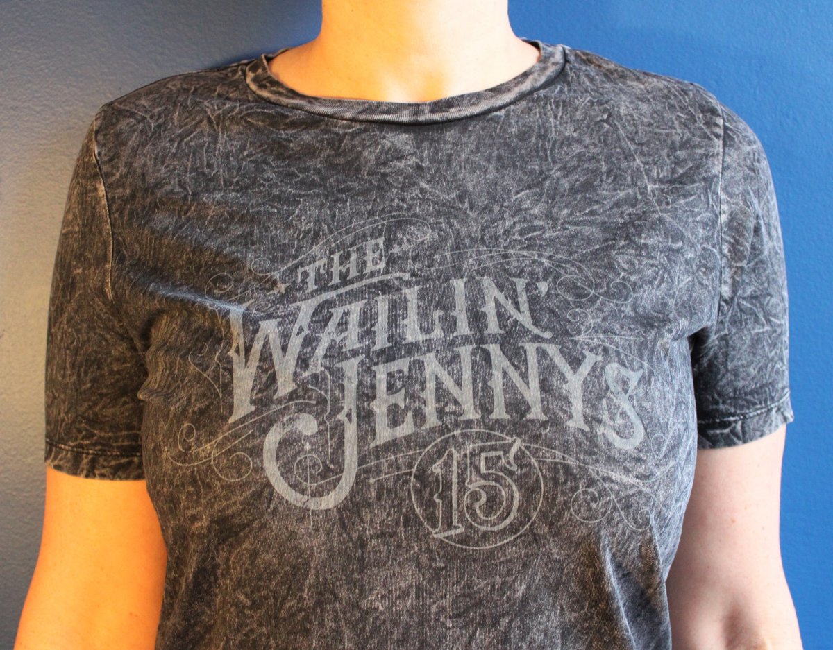 Women's T-shirt - The Wailin' Jennys '15' - Mineral Wash | The Wailin ...