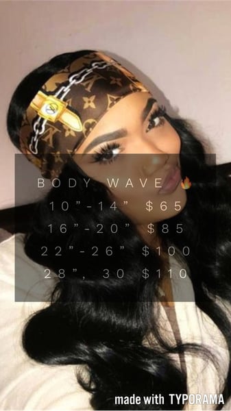 Image of Body wave Hair 🧜🏾‍♀️