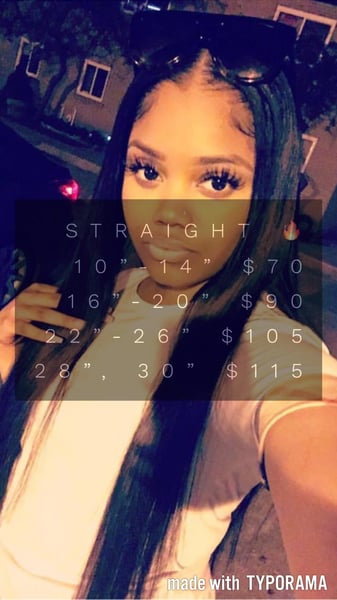 Image of Straight Hair 🧜🏾‍♀️