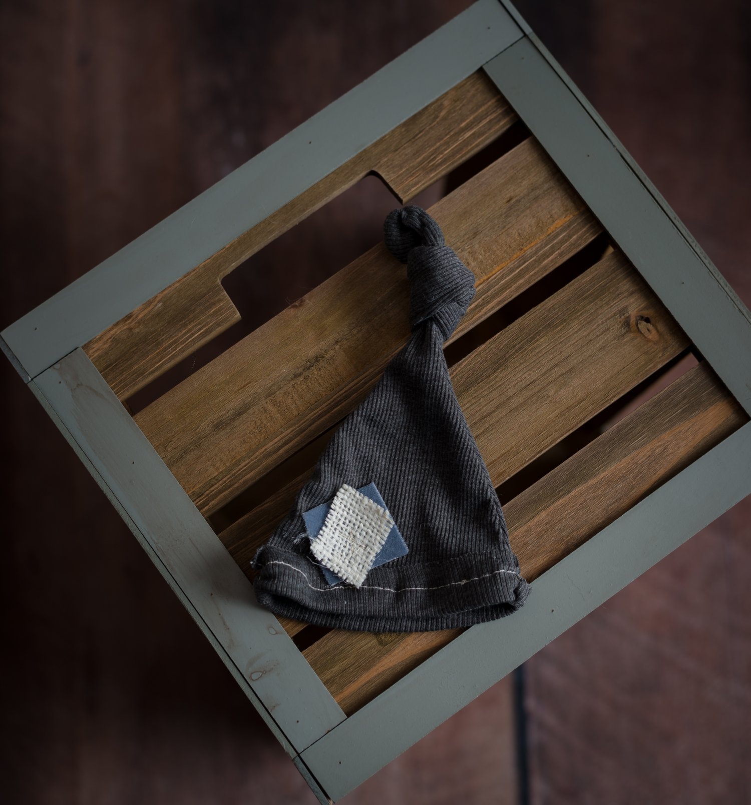 Image of Newborn patch hat