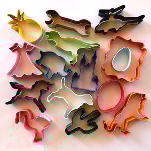 Image of Children's personalised apron in Natural