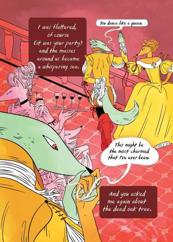 Image of Beneath the Dead Oak Tree by Emily Carroll