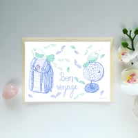 Greeting Card *Bon voyage*