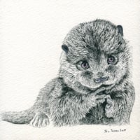 Image 1 of Otter Pup (Print)