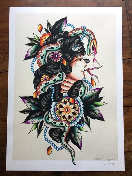 Image of Fine art print - Medusa