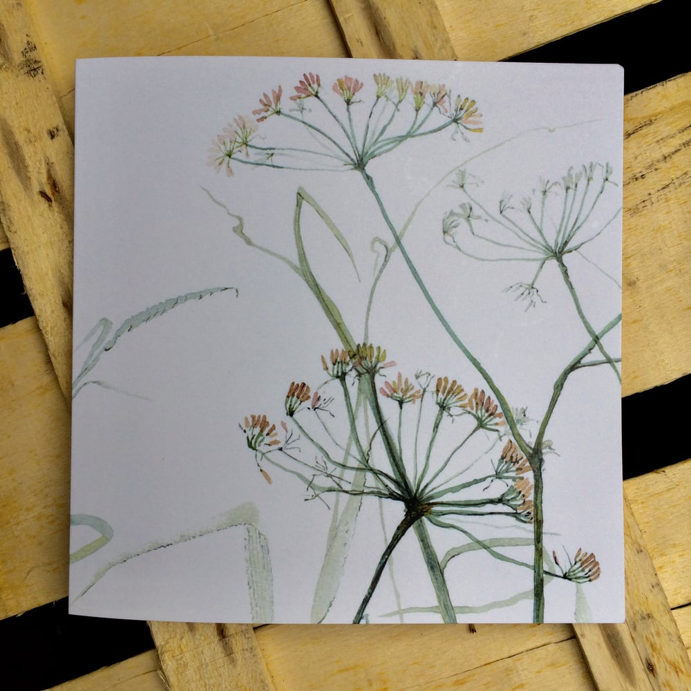 Image of Fennel Greetings Card