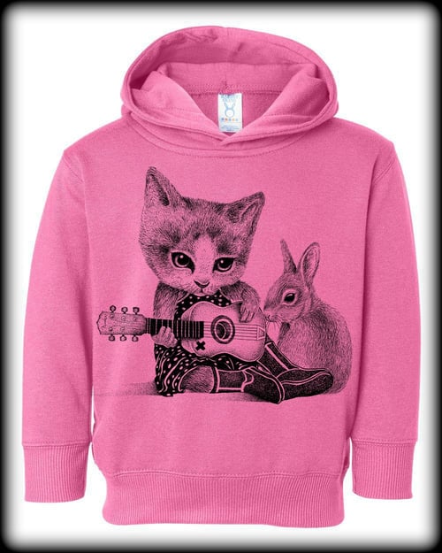 Image of Johnny Cat Toddler Hoodie